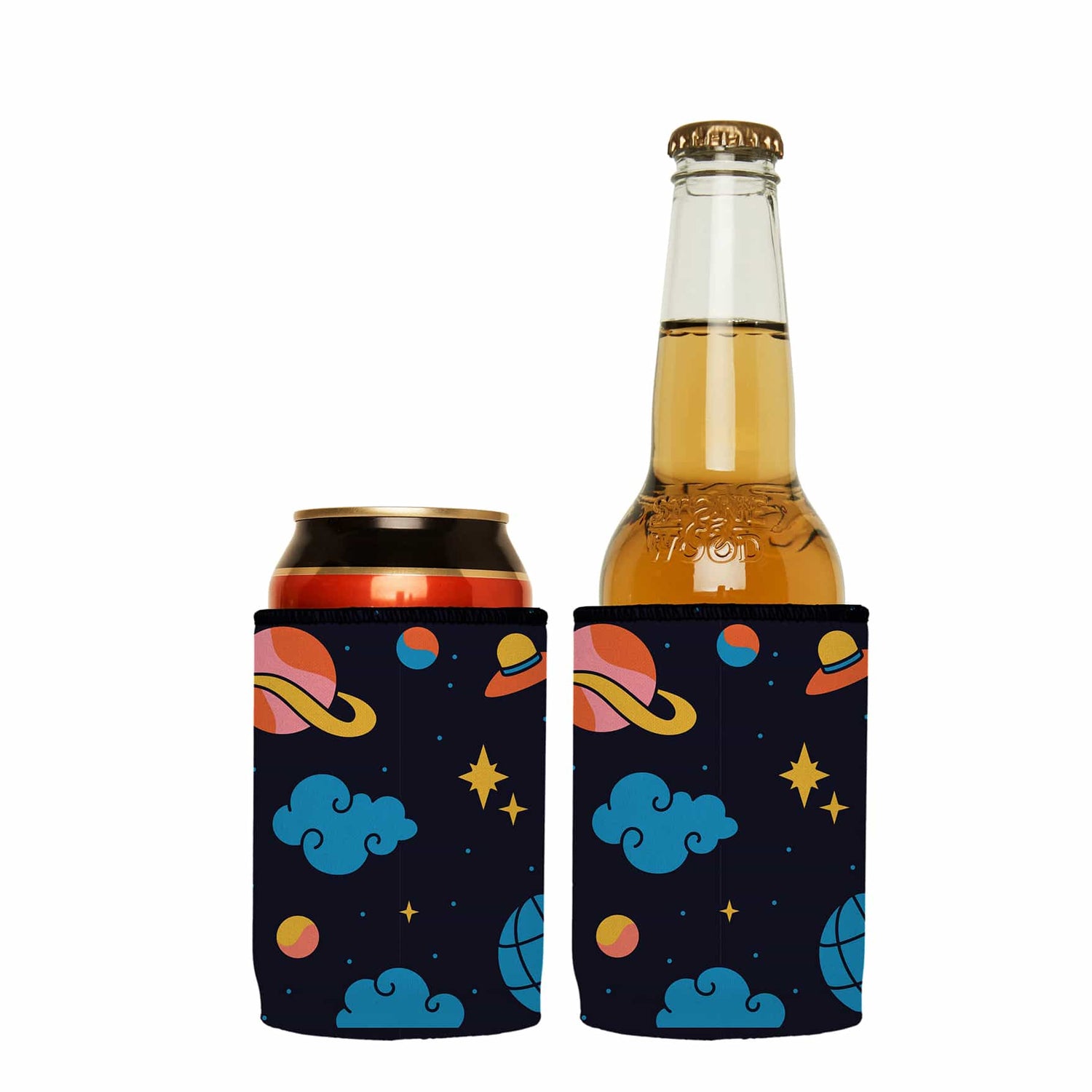 To the Moon Stubby Cooler 2 - Pack - Standard