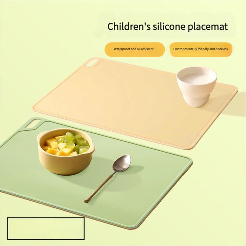 Pink Safe & Durable Silicone Placemat - Heat Resistant, Spill - Proof Table Protector for Kids & Adults(40*60CM)