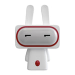 Squinting Cute Bobi Rabbit LED Night Light for Kids - USB Rechargeable