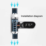LED Digital Tap Water Temperature Monitor Shower Faucet Kids Safe Thermometer AU