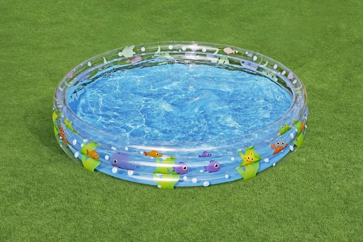 Bestway 1.83m x H33cm Deep Dive 3 - Ring Inflatable Play Pool