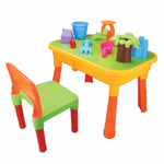 Children's 2 - in - 1 Sand & Water Table, Includes 18 Play Accessories