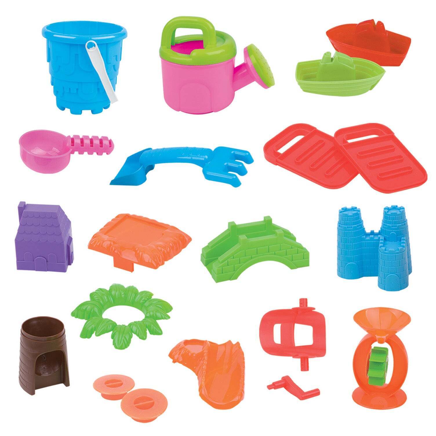 Children's 2 - in - 1 Sand & Water Table, Includes 18 Play Accessories