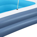 Bestway Kids Inflatable Pool Above Ground Splash Pool with Sunshade 254x178cm
