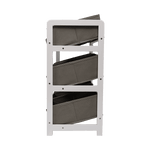 Kids Toy Box Storage Unit Drawers Childrens Bedroom Shelf Baby Nursery Furniture Grey