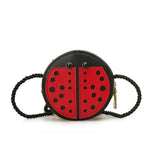 Adorable Kids' Tassel Purse Cute Cartoon Animals - Ladybug