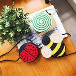 Adorable Kids' Tassel Purse Cute Cartoon Animals - Ladybug