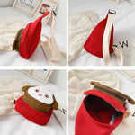 Adorable Monkey Crossbody Bag For Kids - Pink