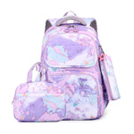 Backpack Set with Lunch Bag & Pencil Case for Kids - Pink