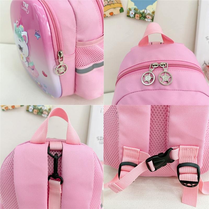 Blue Cartoon Astronaut Kids School Bag - Astronaut Blue
