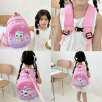 Blue Cartoon Astronaut Kids School Bag - Astronaut Blue