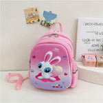 Blue Cartoon Astronaut Kids School Bag - Astronaut Blue