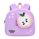 Kids' Anti - lost School Bag - Secure & Stylish - Pink Whale Medium