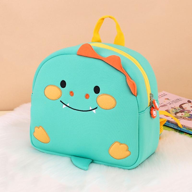 Kids' Anti - lost School Bag - Secure & Stylish - Royal Blue Apple Medium