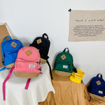 Kindergarten Kids' Simple Shoulder Bag - Minimalist Design - Black
