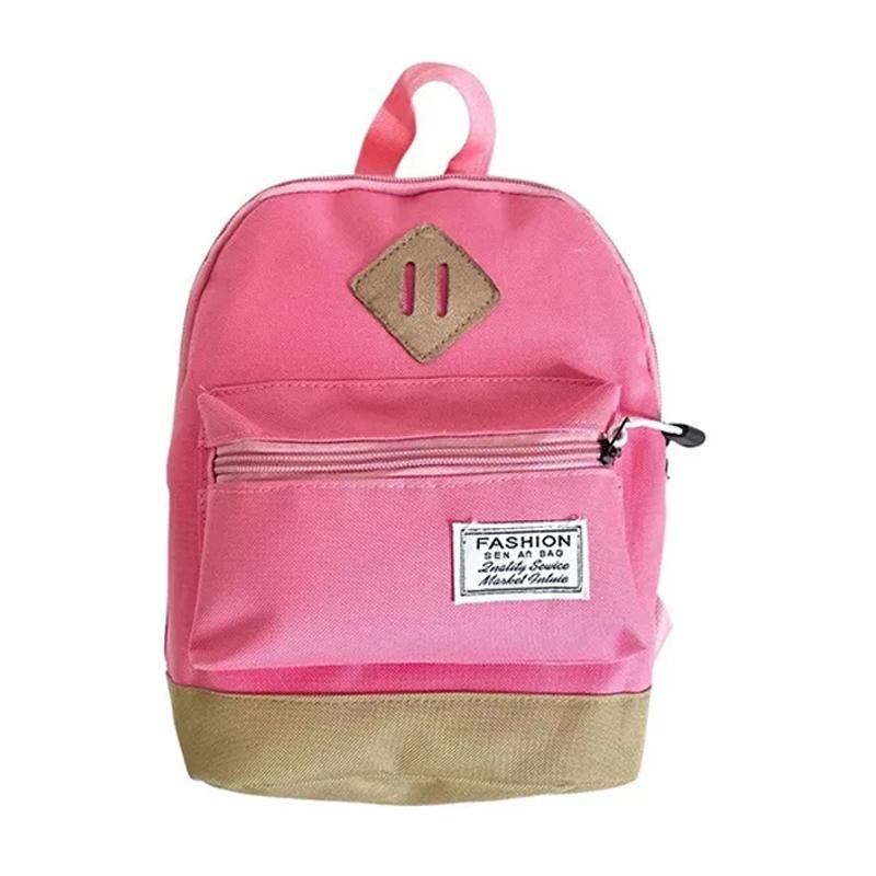 Kindergarten Kids' Simple Shoulder Bag - Minimalist Design - Black