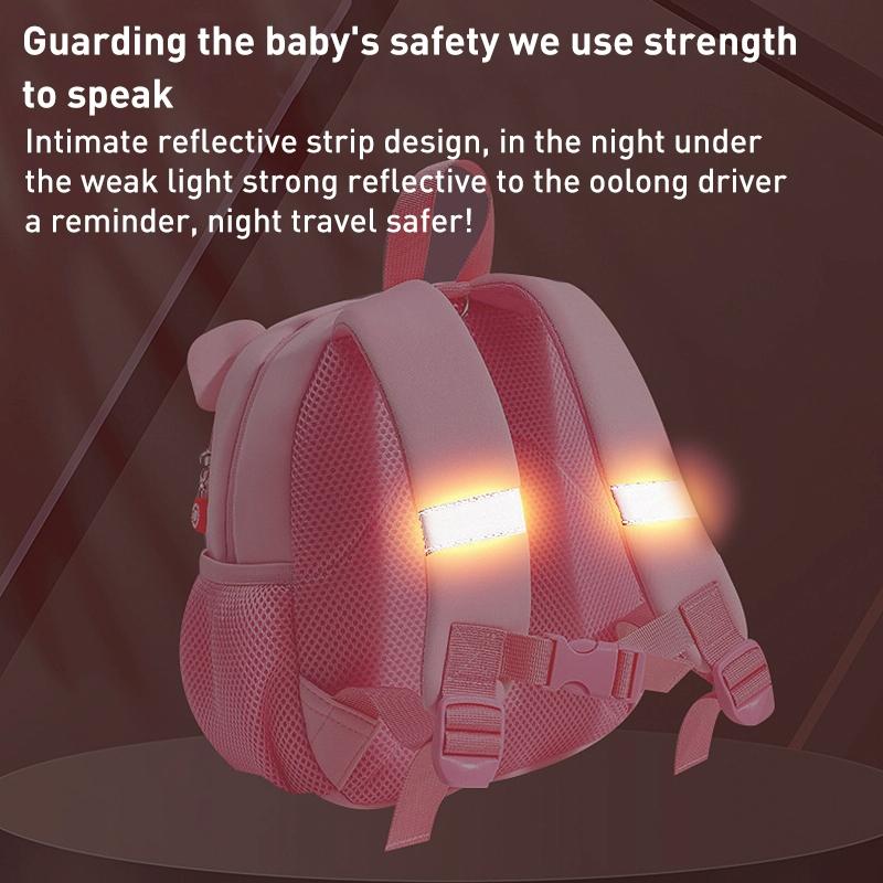Secure Kids Backpack - Anti - lost Design - Pig Pig Duck