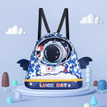 Kids' Cartoon Swim Bag Waterproof Dry / Wet Portable - Large Astronaut