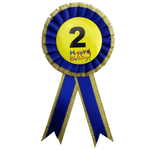 BIRTHDAY BADGE Party Favour Award Rosette Fancy Dress Girls Boys Childrens Kids - 
