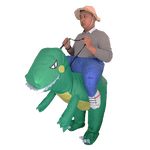 DINO Fancy Dress Inflatable Suit - Fan Operated Costume