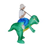 DINO Fancy Dress Inflatable Suit - Fan Operated Costume