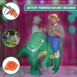 DINO Fancy Dress Inflatable Suit - Fan Operated Costume