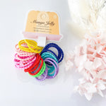 MANGO JELLY Kids Hair Ties (3cm) - Bubbly Mixed - Twin Pack