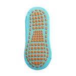 Ten Pairs Of Lack Blue Kids Non - Slip Trampoline Socks for Playground Early Education and Yoga Unisex Anti - Skid Floor Socks for 1 - 5 Years
