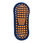 Ten Pairs Of Navy Blue Kids Non - Slip Trampoline Socks for Playground Early Education and Yoga Unisex Anti - Skid Floor Socks for 1 - 5 Years