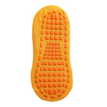 Ten Pairs Of Yellow Kids Non - Slip Trampoline Socks for Playground Early Education and Yoga Unisex Anti - Skid Floor Socks for 1 - 5 Years