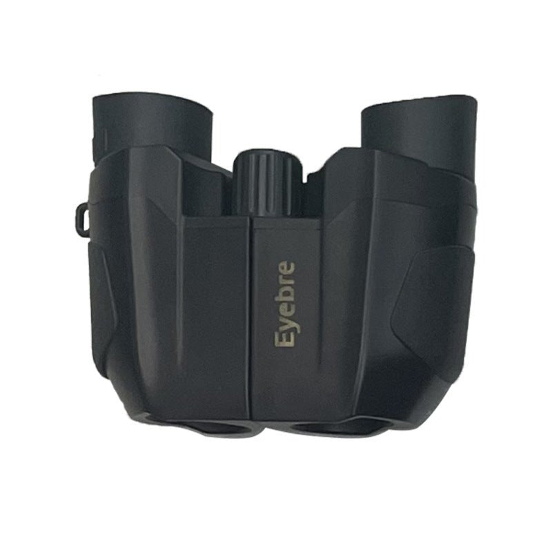 Black (matte finish) 10x22 Kids Binoculars - Multi - Color Compact High - Definition Telescope for Outdoor Adventures & Concerts