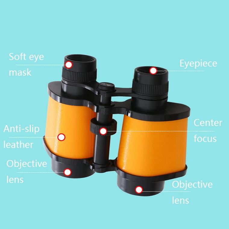 Mini Hd Toy Binoculars for Kids - Compact and Durable - Blue