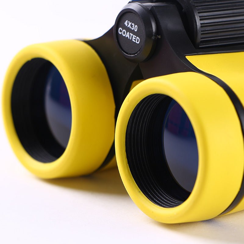 Orange 2 - Pack 4x30 Kids Binoculars Set - Lightweight & Durable for Young Explorers