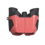 Pink (Glossy) 10x22 Kids Binoculars - Multi - Color Compact High - Definition Telescope for Outdoor Adventures & Concerts