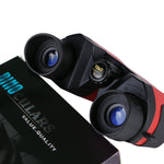 Rose - pink (Glossy) 10x22 Kids Binoculars - Multi - Color Compact High - Definition Telescope for Outdoor Adventures & Concerts