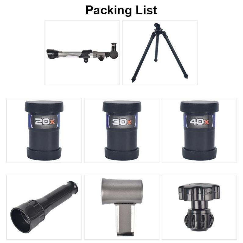Science and Education Telescope - 20 - 40x Objective Lens - Ideal for Kids
