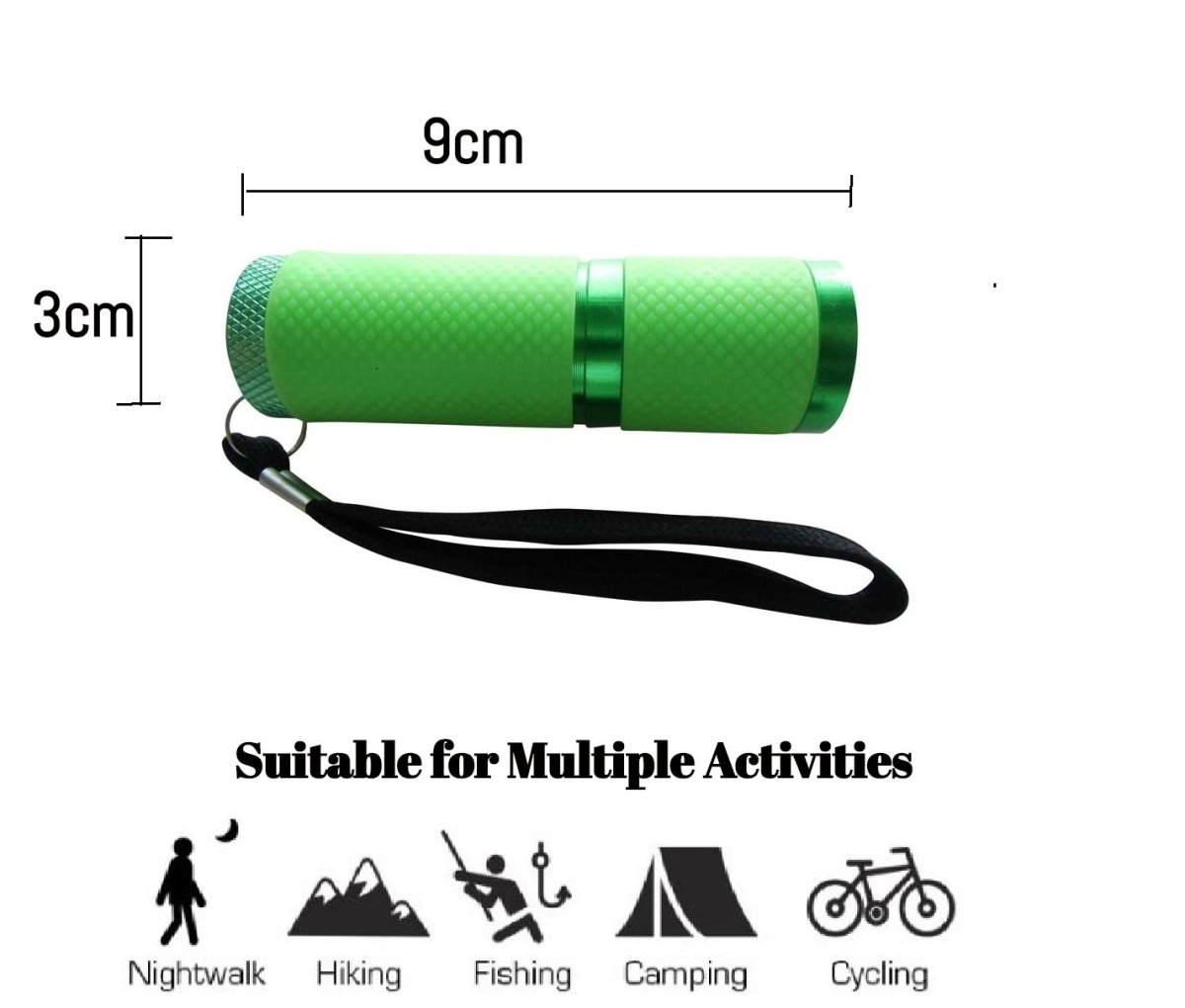 Duo - 2 Pack Glow - in - the - Dark Flashlights