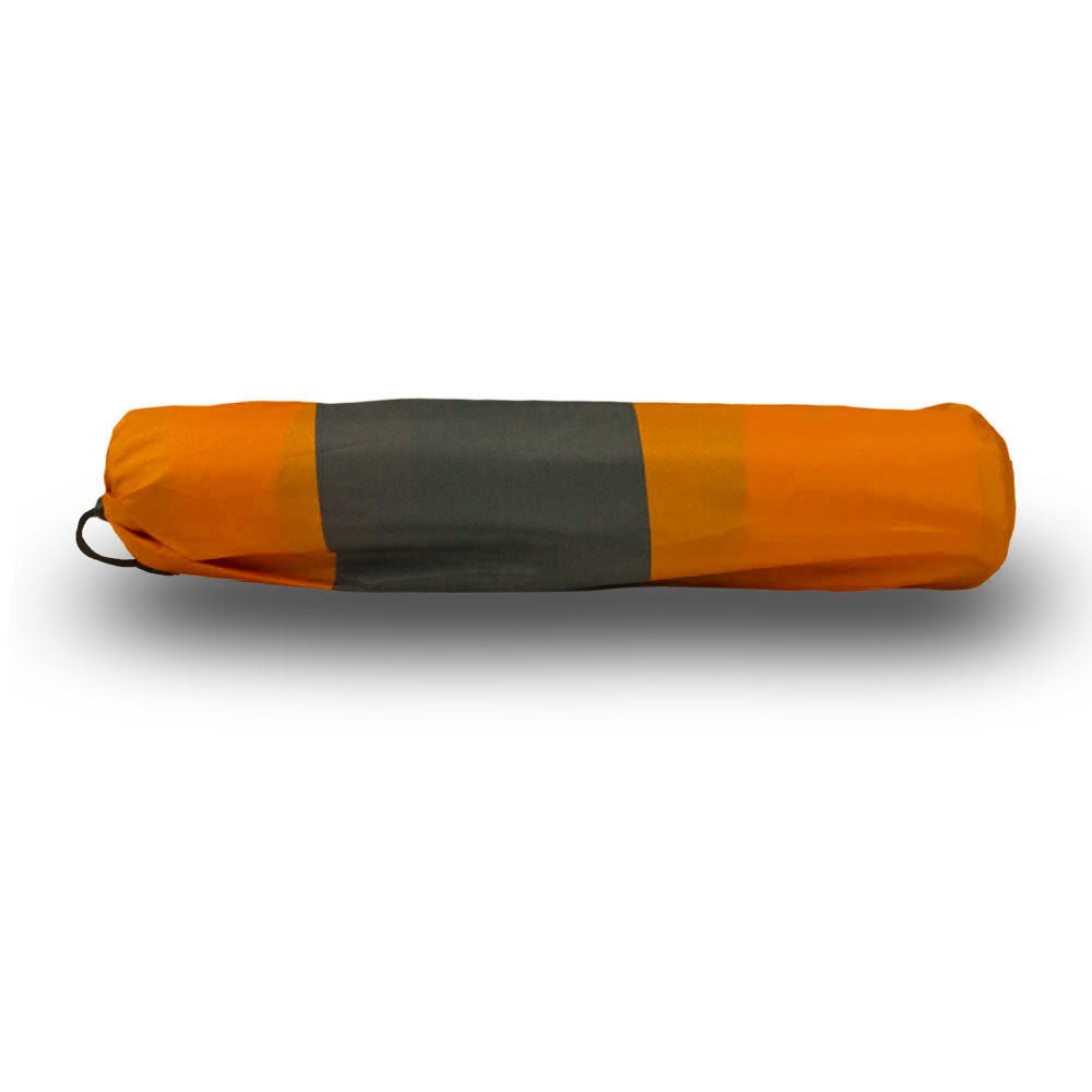 Self Inflating Mattress Sleeping Pad Mat Air Bed Camping Camp Hiking Joinable - orange