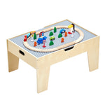 VEVOR Multi-Purpose Activity Play Table 290 Building Bricks & 30 PCS Accessories