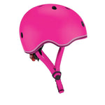 Globber Kids Helmet w/Flashing LED Light Xs/S - Deep Pink 51 - 55 cm