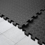 12 Tiles EVA Rubber Foam Gym Mat 60cm x 60cm 2.5cm Fitness Flooring