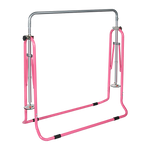 Kids Gymnastics Bars Training Horizontal Bar Monkey Kip Bar Pink