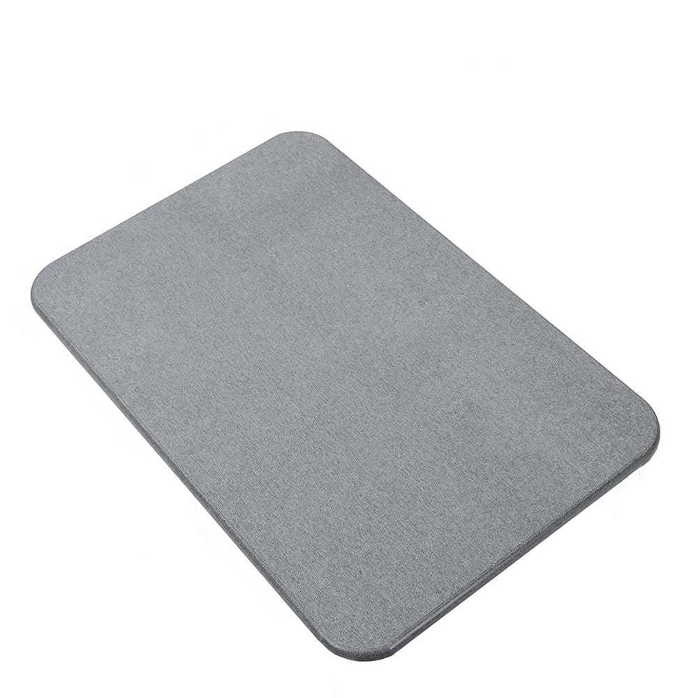60cm*40cm Diatomaceous Earth Bath Mat, Nonslip Absorbent - Fast Drying Bathroom Floor Shower Mats Anti - Slip Mat