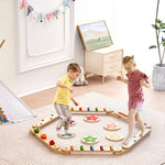 VEVOR Kids Balance Beam Stepping Stones Gym Obstacle Children Balance Board 6PCS