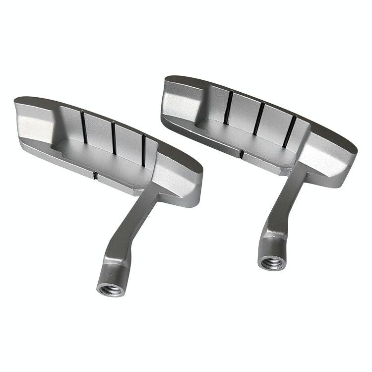 Kids Golf Putter Head - Single - sided Zinc Alloy Practice Putter - Silver