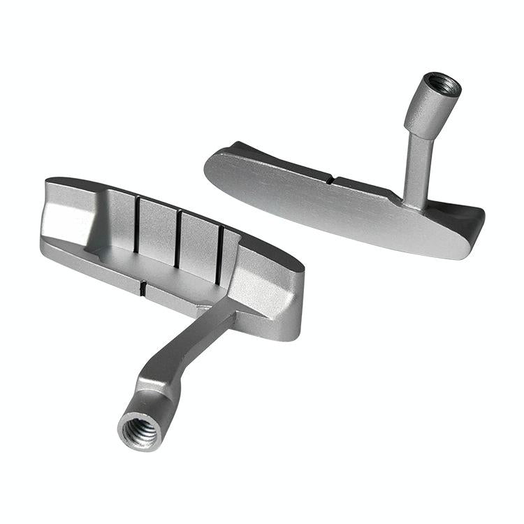 Kids Golf Putter Head - Single - sided Zinc Alloy Practice Putter - Silver