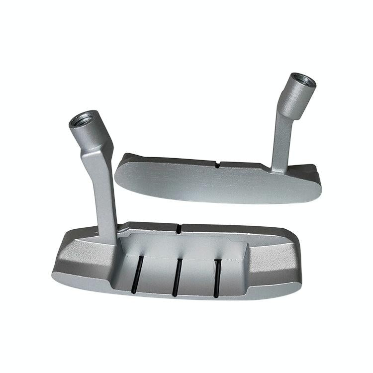Kids Golf Putter Head - Single - sided Zinc Alloy Practice Putter - Silver
