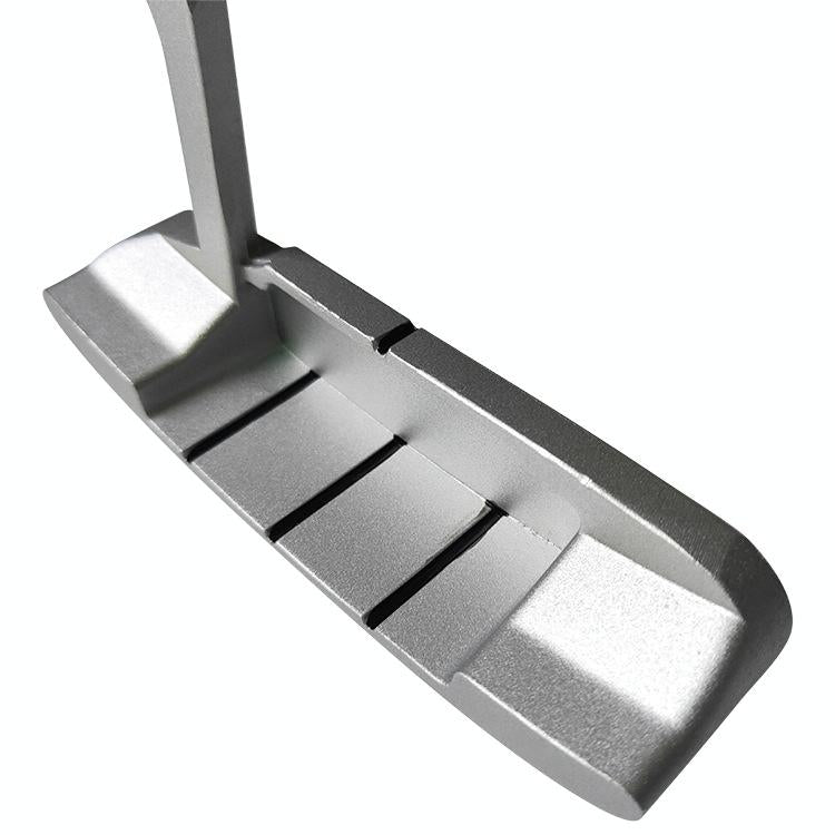 Kids Golf Putter Head - Single - sided Zinc Alloy Practice Putter - Silver