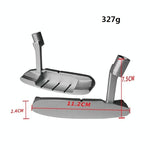 Kids Golf Putter Head - Single - sided Zinc Alloy Practice Putter - Silver