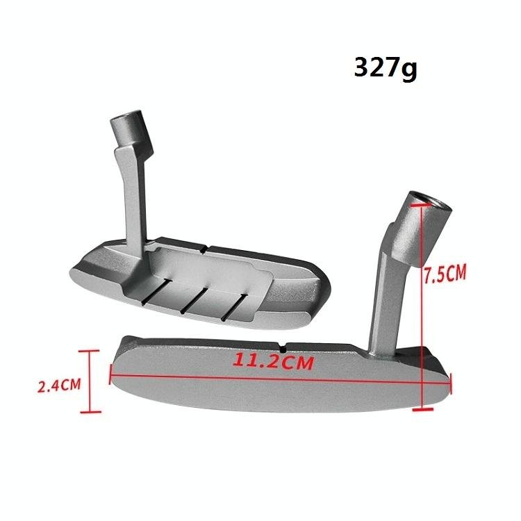 Kids Golf Putter Head - Single - sided Zinc Alloy Practice Putter - Silver